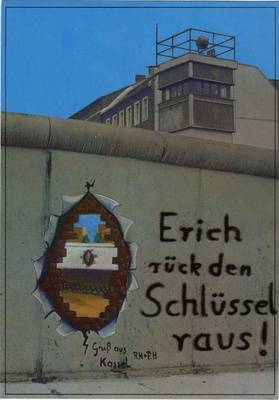 Berliner Mauer mit Mauerkunst