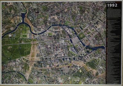 Luftbildplan Berliner Innenstadt