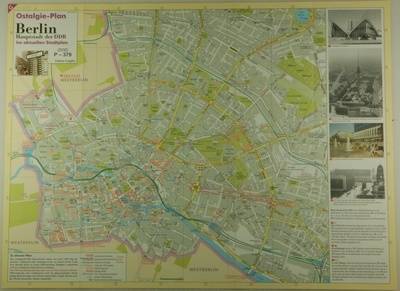 Ostalgie-Plan, Berlin Hauptstadt der DDR im aktuellen Stadtplan