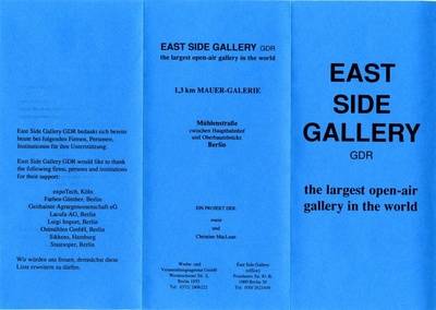Flugblatt "East Side Gallery"