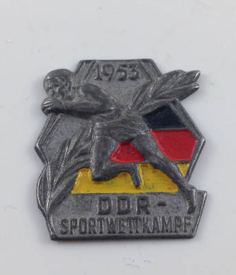 Sportabzeichen für einen DDR-Sportwettkampf