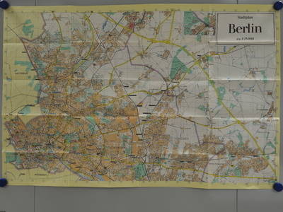 Stadtplan von Ost-Berlin