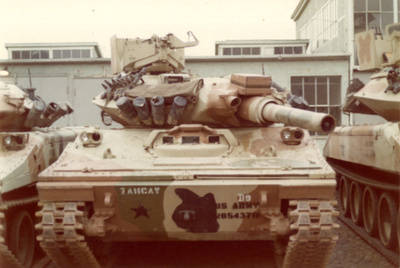 Panzer "M551 Sheridan" des US-Militärs