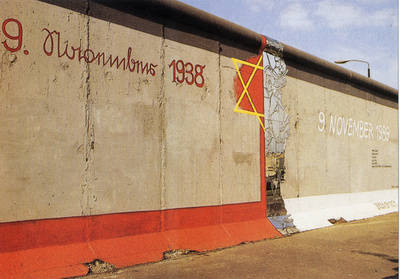 Mauerkunst "Deutschland im November" an der East-Side-Gallery