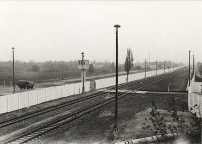 Grenzmauer am Bahnhof Staaken