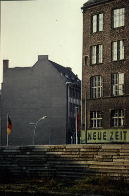 Grenzmauer an der Zimmerstraße/Friedrichstraße